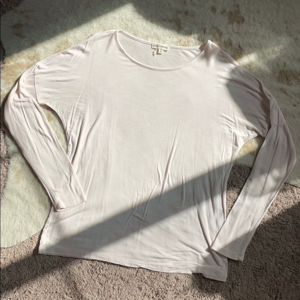 Baby pink wing arm long sleeve